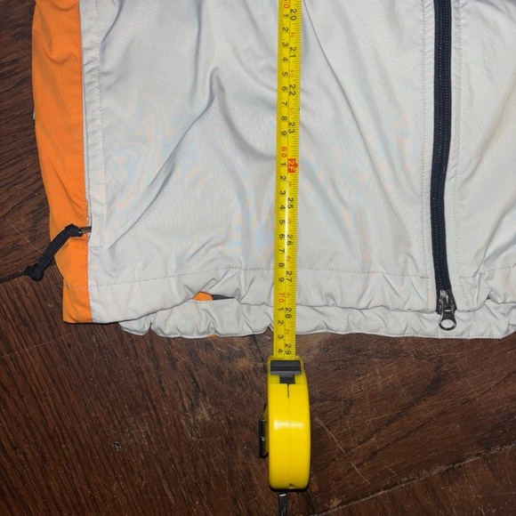 Vintage Nike Clima Fit Windbreaker Jacket Marines Rare Yellow Classic Orange - Picture 9 of 10
